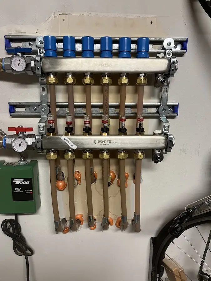 Plumber performing Leak Detection at a residential property in Fruitridge Pocket